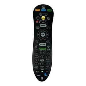 AT&T URC 5601BCQ-XXX-R S30-S1B‎ Universal Remote Control Black